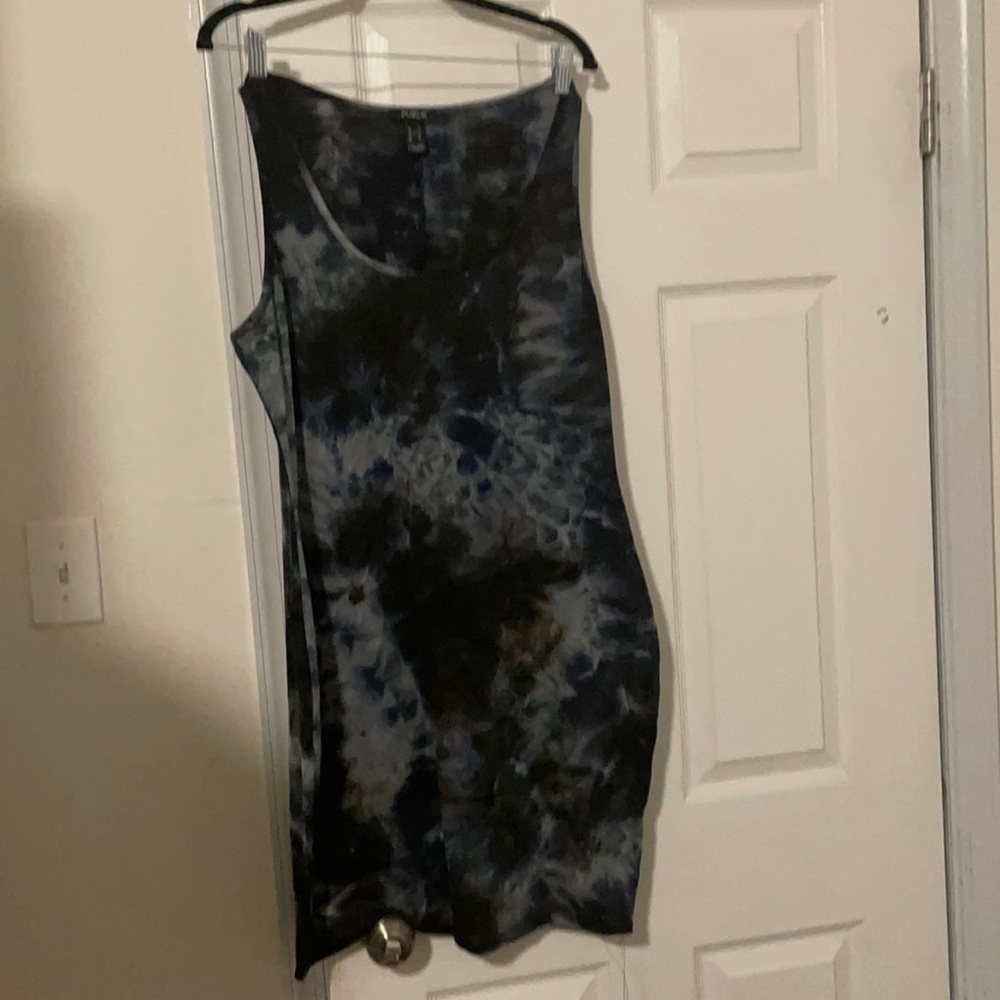 Tie Die Mini Dress